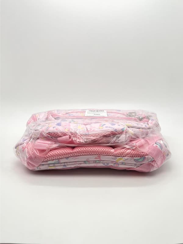 Backpack for Boys and Girls Ages 7-12, School Bag, Waterproof Kids Backpack, Multi-Compartment Backpack Pink