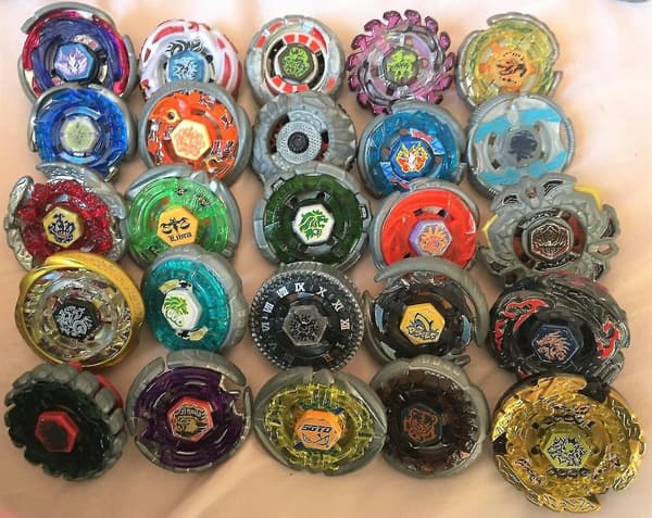 Beyblade Reservedeler Metallkamp Ring Hjul Facebolt Spor Spiss