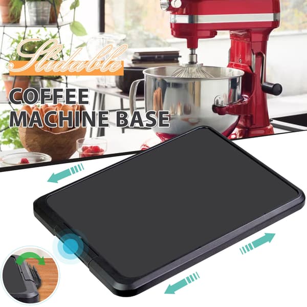Sliding Tray for Coffee Makers Stretchy Coffee Maker Shelves for Countertops