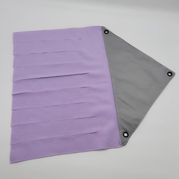 /#/Hamster Small Animal Tent Hammock (Purple), Pet Skin Cage Access/#/