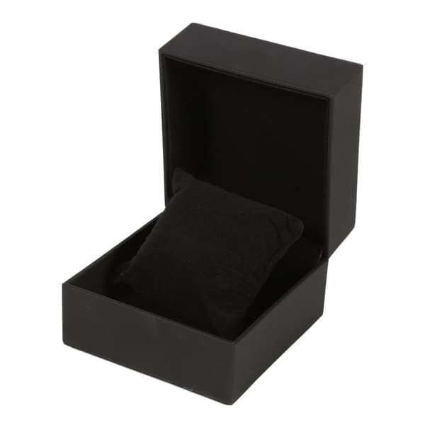 1 pc New Black PU Leather Watch Gift Display Case Bracelet Bangle Jewelry Storage Box
