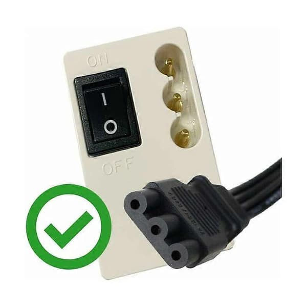 Pedal for Alfa, Elna, Babylock, Janome, Pfaff symaskin.HAS