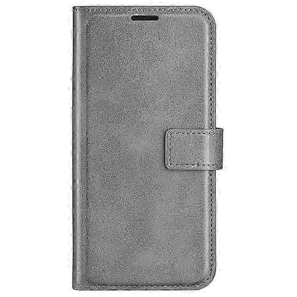 Yhteensopiva 16 Pro Kotelo Lukko Vasikka Flip Puhelimen Suojus Harmaa