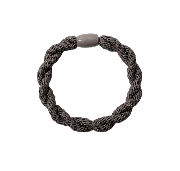16 tvinnade flätade hårband Enkelt hårprydnad Högelastiskt bas tjockt gummiband hårklämma