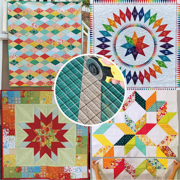 Quilt Cutting Ruler Acrylic DIY Craft Patchwork Sewing Template 6/12 inch B B