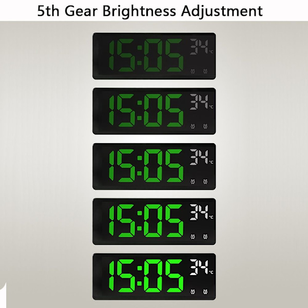Electronic Clock Digital LED Clocks BLUE Blue