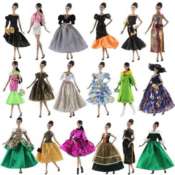 11,5\" Doll Clothes Doll Princess Clothes 3 3 3