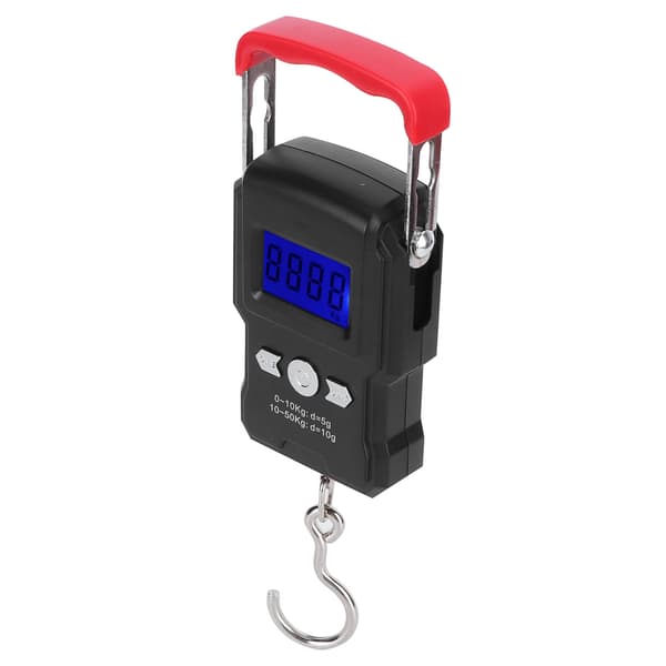WH-A23L 50 kg LCD Digital Display Mini Electronic Scale Hanging Hook Scale for Fishing