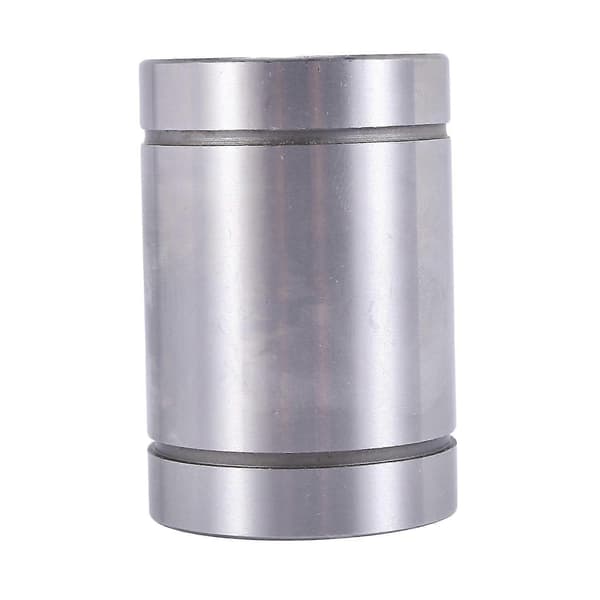 Lm25uu 25mmx40mmx59mm Double Sided Rubber Seal Linear Motion Ball Bearing Bushing-Excellent Silver Silver