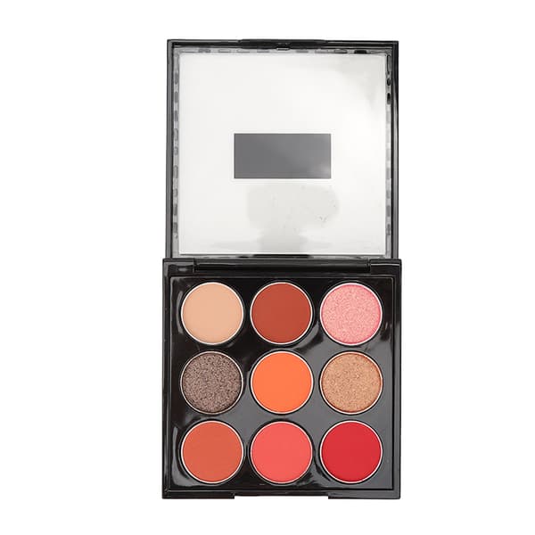 Eyeshadow Palette 9 Colors Highly Pigmented Long-lasting Matte Glitter Pearlescent Eyeshadow Cosmetics 04