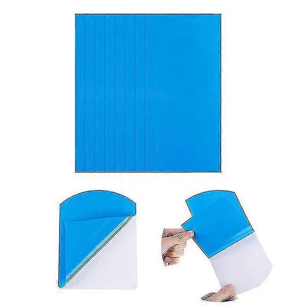 10 stk. Vinyl Pool Liner Lap Reparationslap til Swimmingpools, 10*25cm