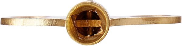 Messing radiatornøgle - Udluftningsnøgle til radiator - Udluftningsventilnøgle til radiator - Udluftningsventil (1 stk.)