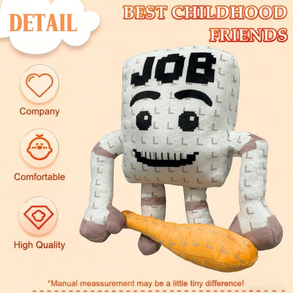 Brain Thief Plush Toy, Adorable Brain Thief Work Toy, Collectible for Fans (Work)