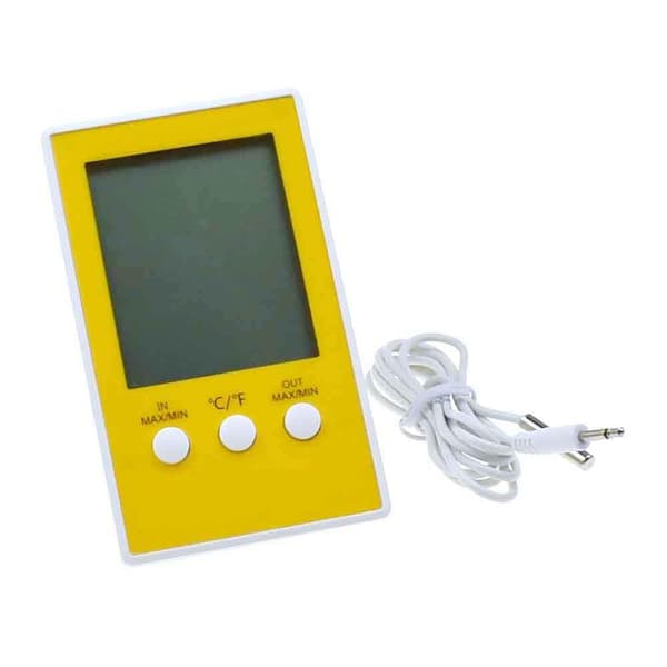 DC105 husholdnings elektronisk temperatur- og fugtighedsmåler -