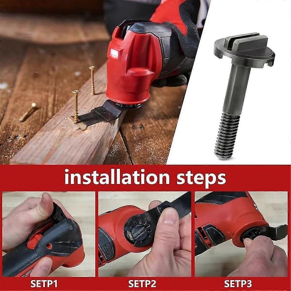 Erstatningsskrue for bladstøttebase, 06-75-0025, for Milwaukee 2626-20 M18 Multi-Tool