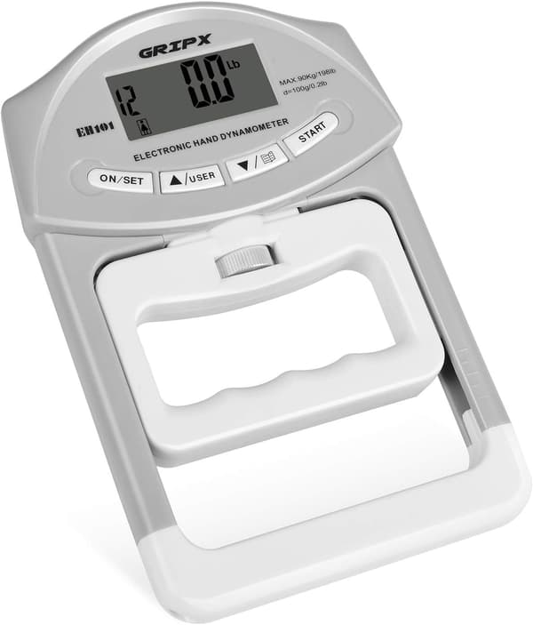 Elektronisk digitalt grebsdynamometer Gripper 198 lbs