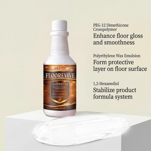 Trägolvsrenoverare 150 ml Reparatör Högglans Golvrengörare för trägolv, laminatplattor