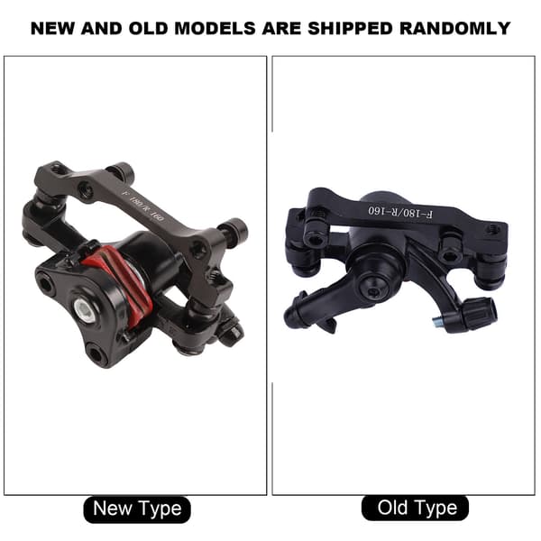 Mechanical Bicycle Brake Device Bicycle Pulling Disc Brake Front Rear Disc Brake BB8(F180R160)