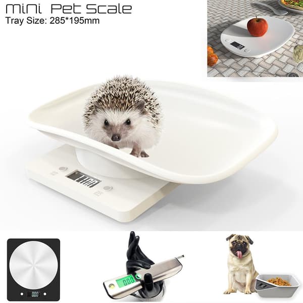 Digital Pet Scale Kitchen Scale Multifunctional LCD Electronic Scale 10kg Weight Scale Pet Accessories