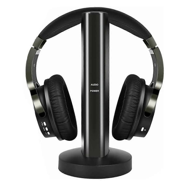Hi-Fi trådløse over-ear hovedtelefoner med 2.4G digital RF-sender