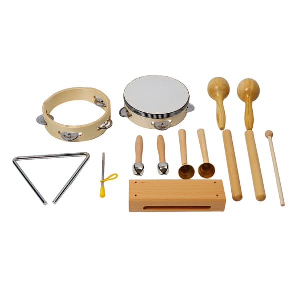 Orff Instrument Set Musical Percussion Preschool Early Learning Tools Teaching Aids