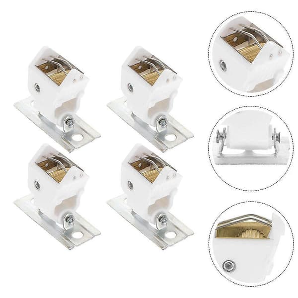 4 pcs Roller Blind Universal Roman Blinds Cord Locks Curtain Accessories (FMY) Silver 5x4cm Silver 5x4cm