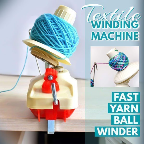 Portable Thread Ball Winder Manual Knitting Reel String Household Sewing Accessories Basic Section Basic Section