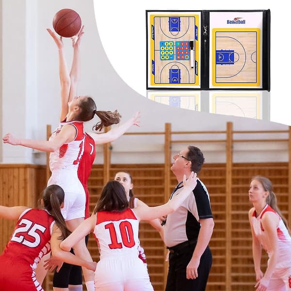 Coach Board Trainer Clipboard Strategy Magnetic Board Tool Basketball