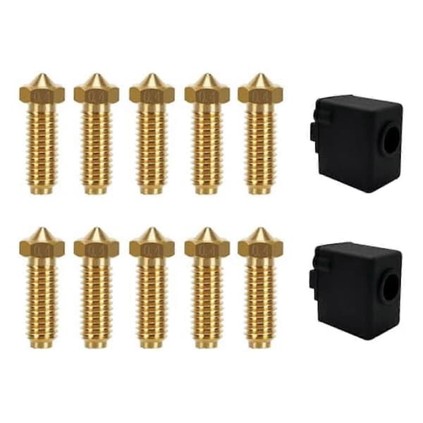 3D-skriver Ekstruder Hotend 0,4 mm Dyse-sett - Slitesterkt for 2/ 2 Pro/ 2 Plus/ 2 Max