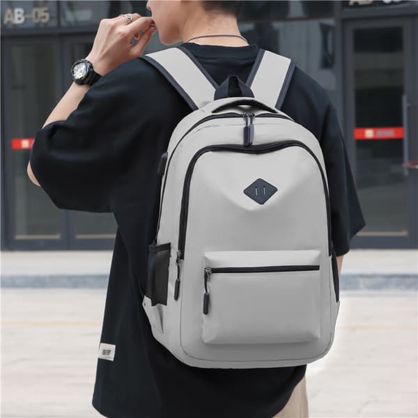 Small Backpack for Boys Toddler School Bag Fits 3 to 6 Years Grey grey