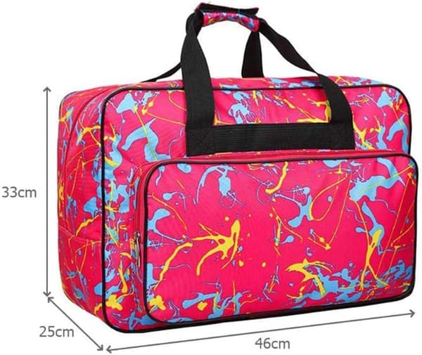 Universal Sewing Machine Bag with Large Space and Handle, Multiple