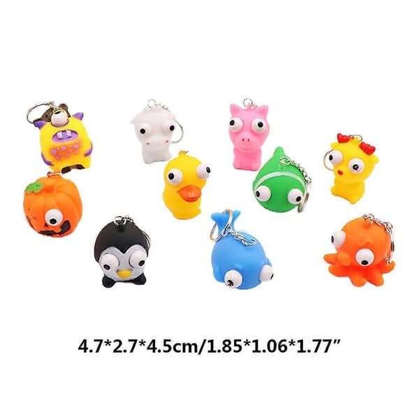Mini dyregaver til barn kan klemmes fritt dyr stressavlastende leker Kawaii bursdagsgaver til gutter og jenter