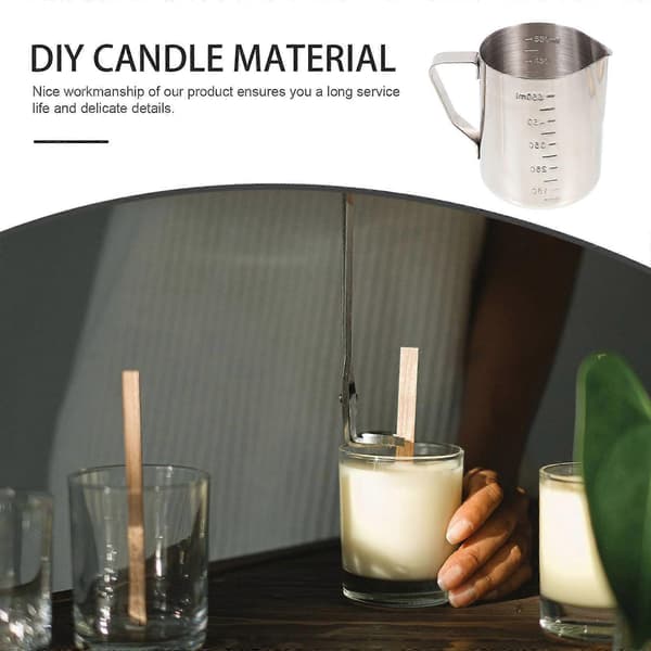 1 Set Scented Candle Making Tools Creative Wax Melting Cup Candle Making Kit