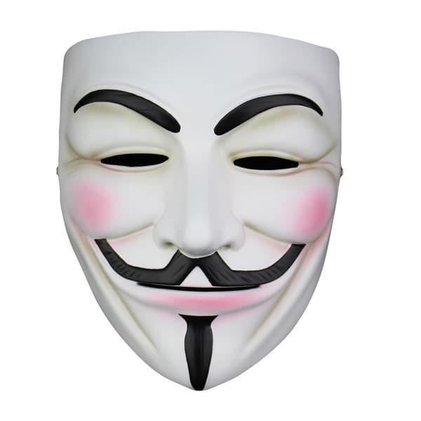 Anonym Halloween V for Vendetta Maskesett - FEST, VERDENSBOKUKE / HALLOWEEN-SETT