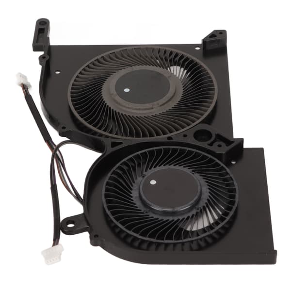 Til MSI GS66 Køleventilator 4-bens stik Aluminiumlegering Nem tilslutning Bærbar computer Køleventilator til 10SD 10SGS 10SFS 10SF 10SE GPU-ventilator