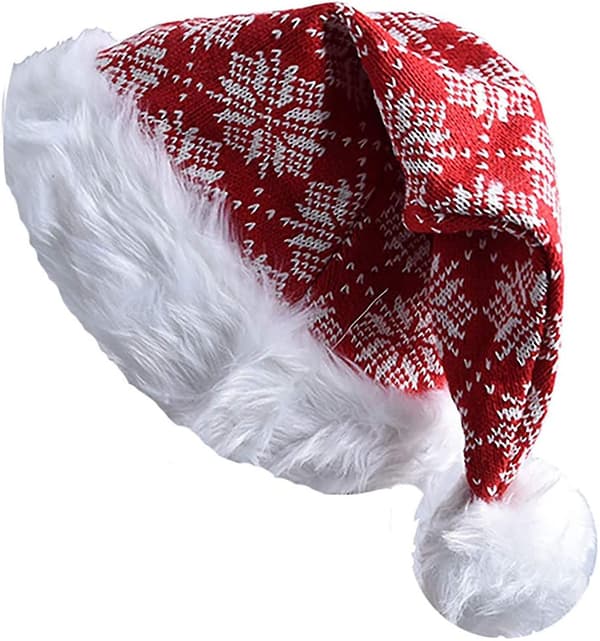 3-pakning Julhatt, Nisselue, Julhatt, Passer Voksne
