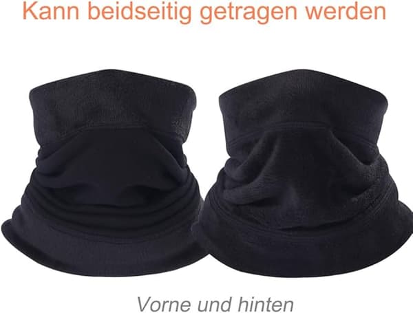 Talvikaulanlämmitin, monitoiminen, unisex, lämpöfleecevuori, joustava