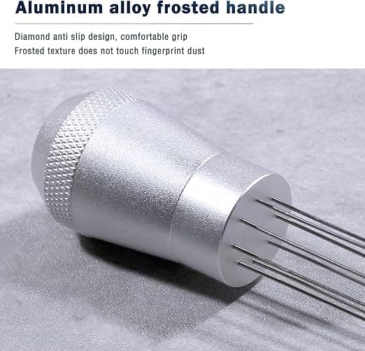 Tilbehør for kaffedispensere, aluminiumshåndtak, innebygd magnet