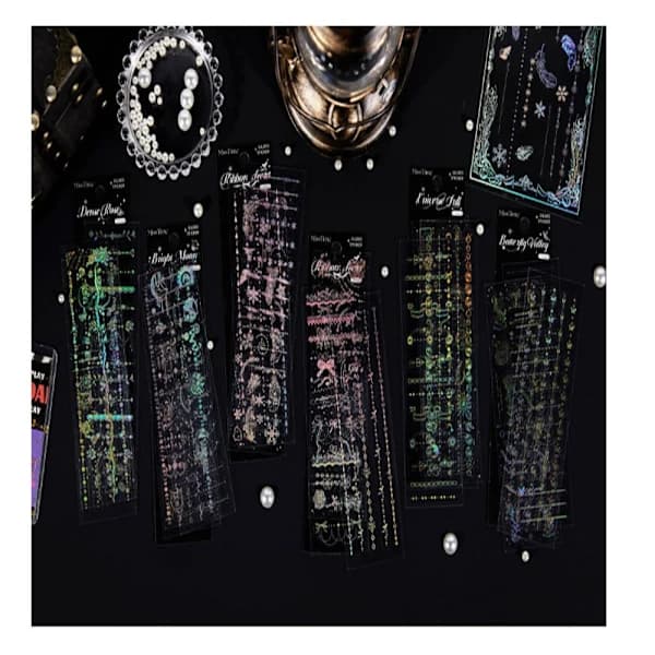Holografiset tarrat Glittertarrat