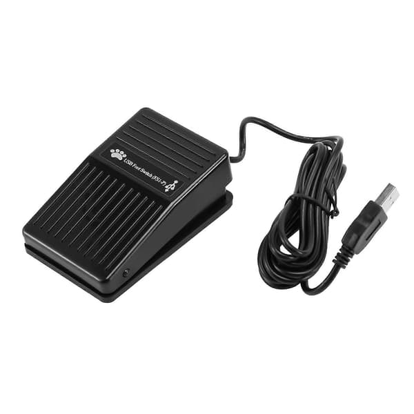 USB fodpedal switch kontrol tastatur handling til pc computerspil fod switch USB HID pedal