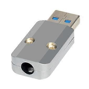 Højhastigheds USB3.0 DIY Hanstik USB3.0 DIY Komponent 6mm Diameter til USB-kabelkreationer og reparationsdele