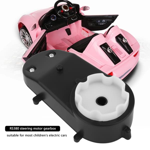 RS380 Gearbox Electric Motor Steering Gearbox til børnebil (12V5000Rpm)