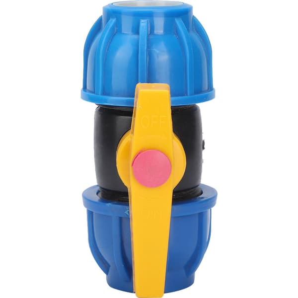 High-Quality PE Water Pipe Fittings, Quick Replacement for 32mm Ball Valve