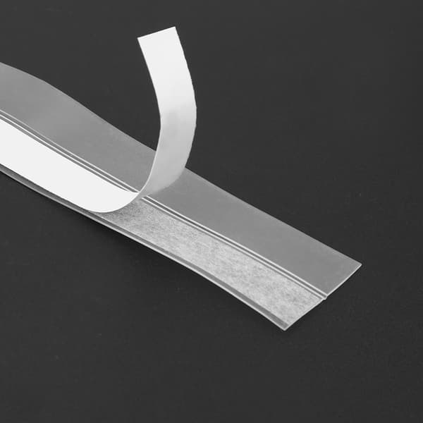 5M Transparent Self-Adhesive Door Window Soundproofing Dustproof Sealing Strip (25mm)
