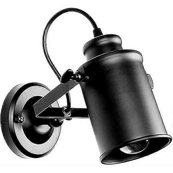 Retro American Black Industrial Style Wall Lamp