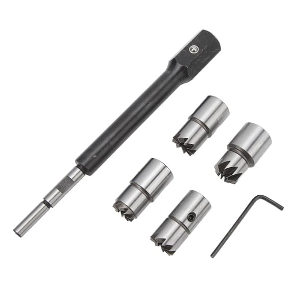 5 Pcs Diesel Injector Seat Tool Kit, High Hardness Robust Practical with Hex Wrench for CDI Engines