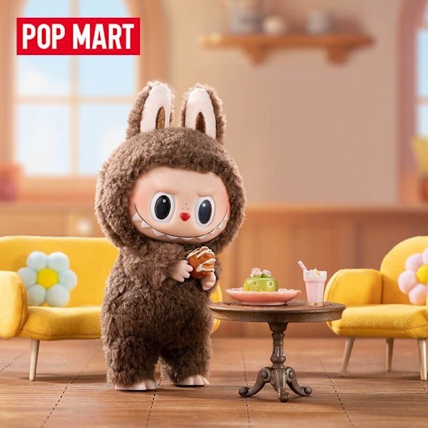 1 st POP MART LABUBU The Monsters Spännande Macaron Plyschdockor Figur Leksaker Blind Boxes (Färg Slumpmässig) PA