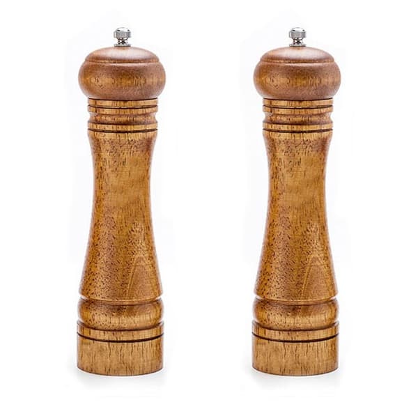 Pippurimylly, suola- ja pippurimyllysetti, tammipippuri, 26,6 cm