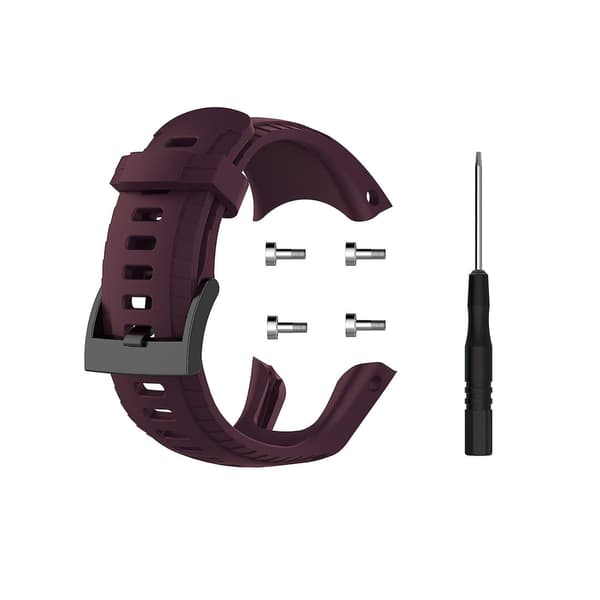 Myk silikon erstatningsarmbånd for Suunto 5