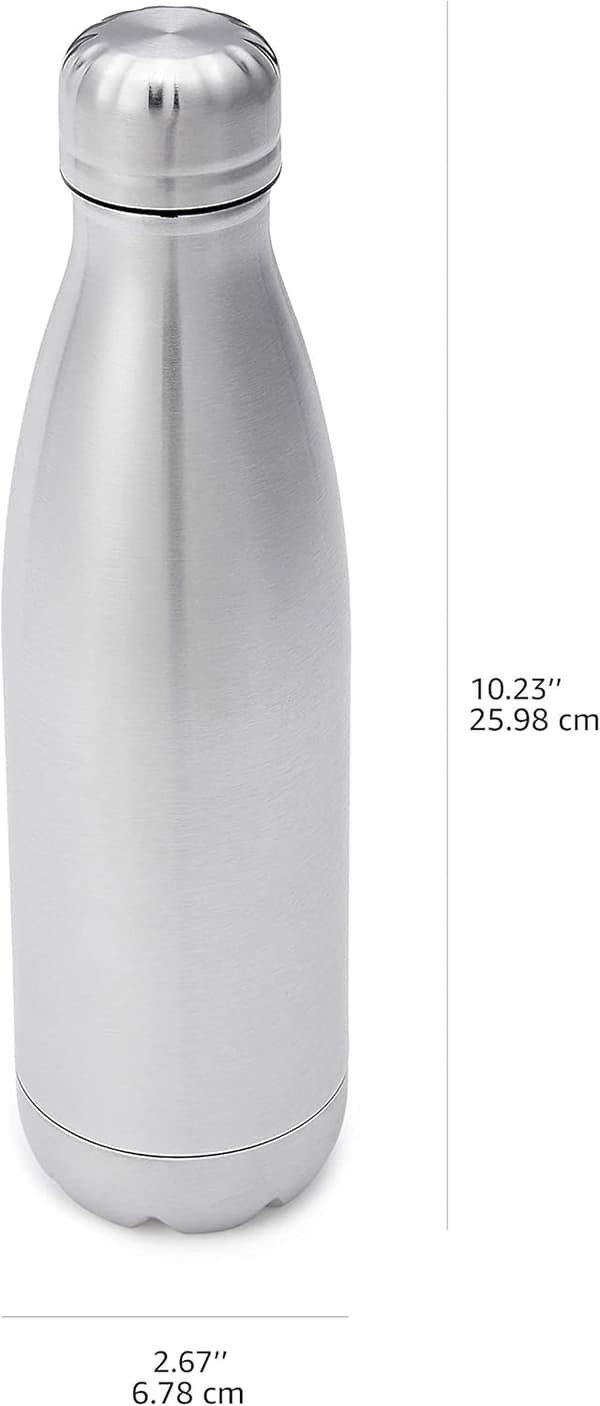Isoleret rustfri flaske 500 ml, til sport, rejser, vandring